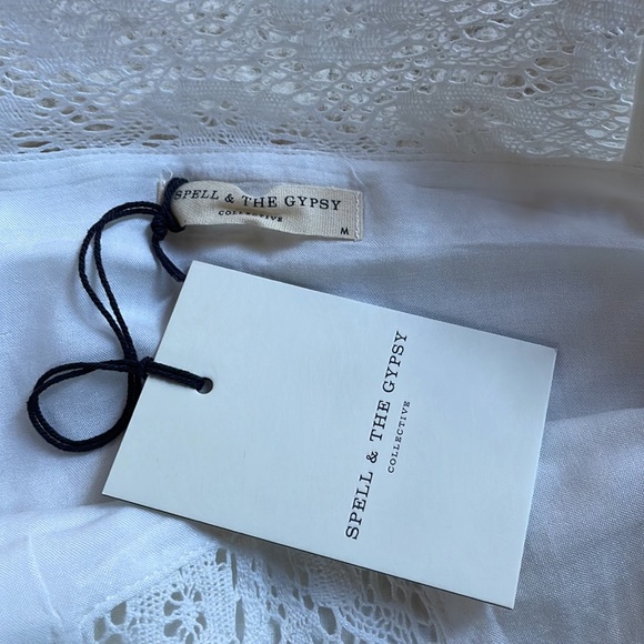 Spell | Basic Linen Cami White | Medium - Picture 10 of 17